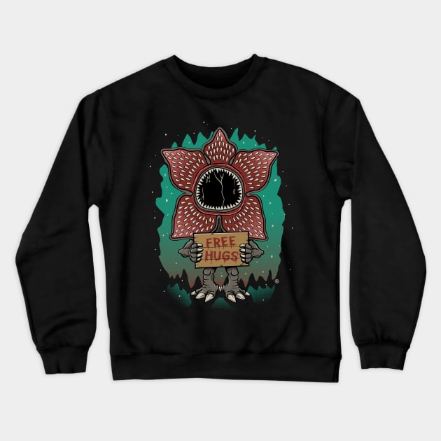 STRANGER HUGS Crewneck Sweatshirt by FernandoSala